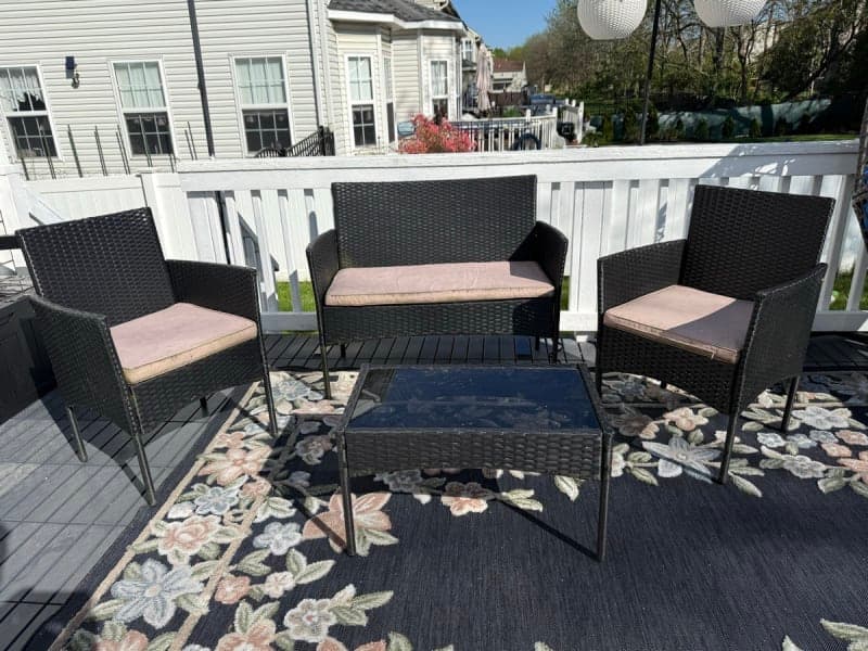 4 set patio furniture - photo 1